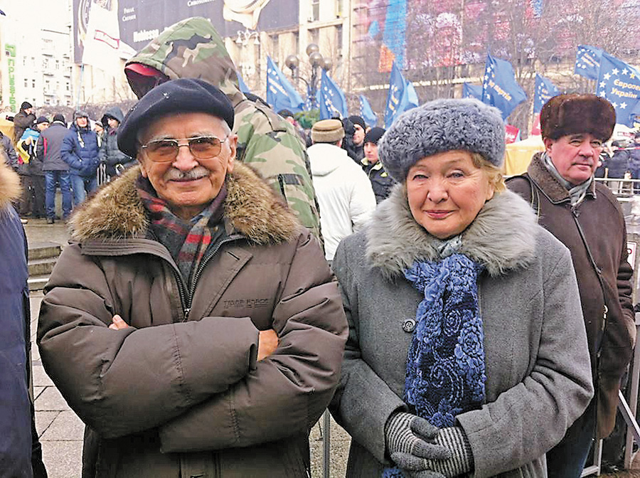 Пан Євген з дружиною Валерією. Фото надано автором